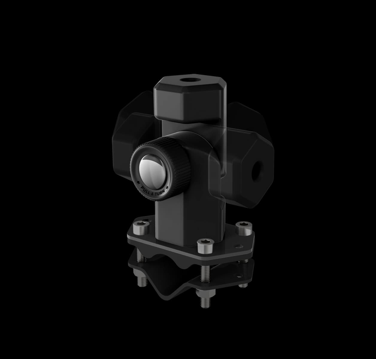 overland antenna mount